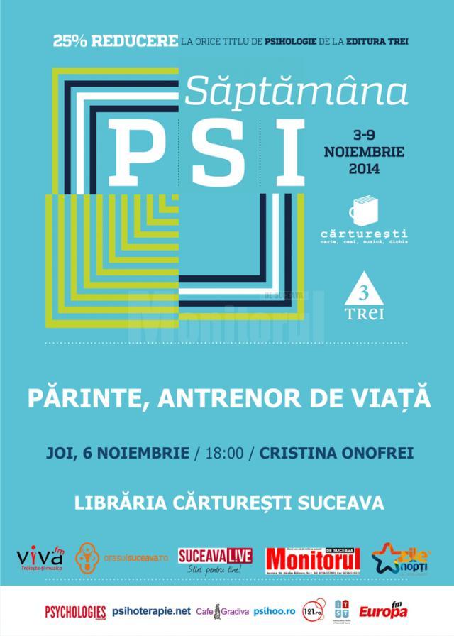 „Săptămâna PSI”, la Librăria Cărtureşti