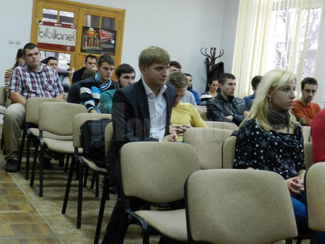 Conferinţa a avut loc la Biblioteca Bucovinei