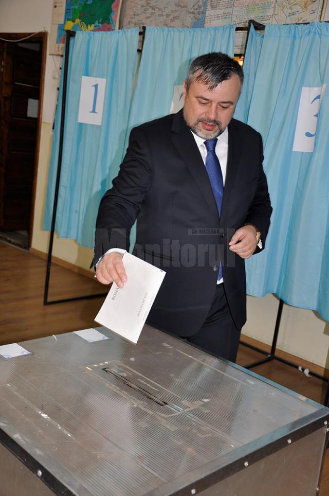 Ioan Balan: ”Am votat astăzi pentru cel care ne oferă garanția unei Românii stabile”