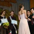 Directorul colegiului, Virginel Iordache, a înmânat marele premiu, de Miss Boboc