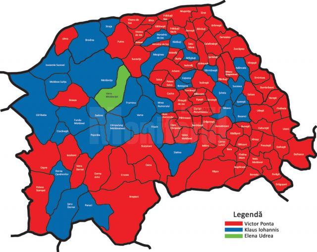 Rezultatele oficiale ale alegerilor din toate localităţile judeţului