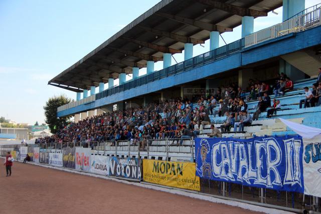Sucevenii au fost susţinuţi la meciurile de pe teren propriu de un număr mare de spectatori