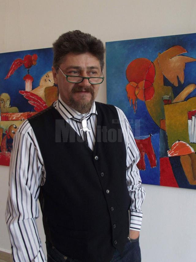 Artistul plastic Liviu Şoptelea, curatorul evenimentului