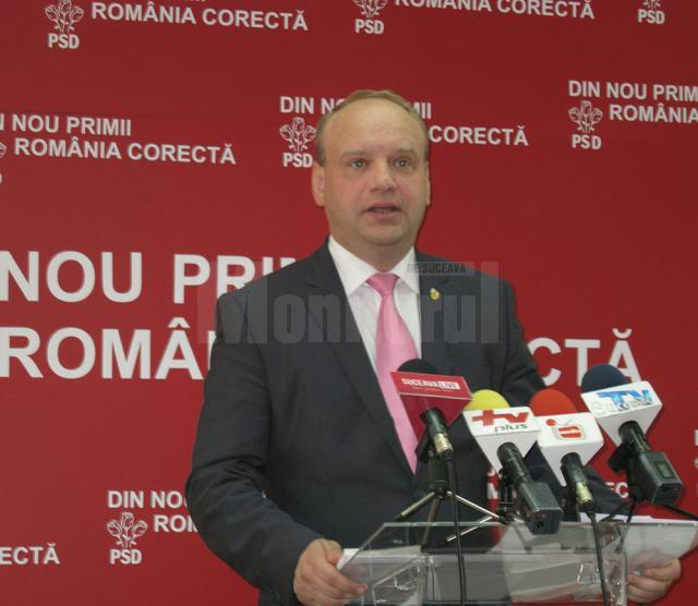 Senatorul PSD de Suceava Ovidiu Donţu: „Este un lucru pozitiv că avem trei opţiuni puternice şi echilibrate pentru funcţia de premier”