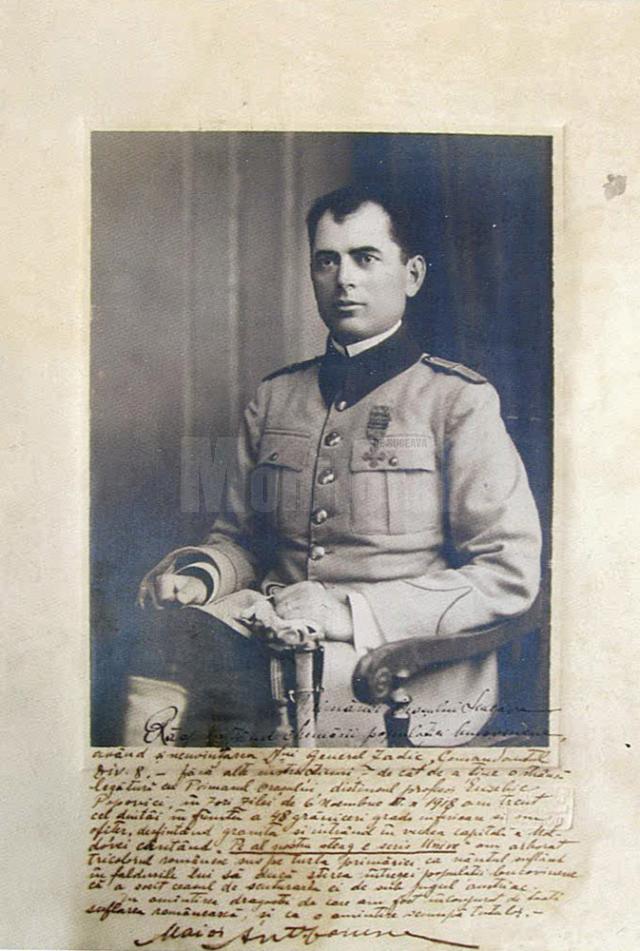 Maiorul Anton Ionescu a fost copleşit de emoţii la intrarea în Suceava