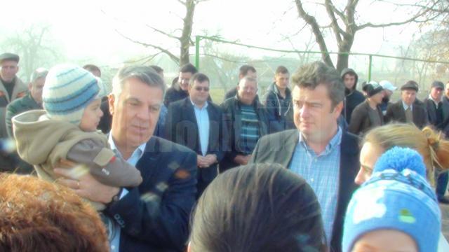 Valeriu Zgonea a susținut candidatura lui Victor Ponta la preşedinţia României în şase localităţi sucevene