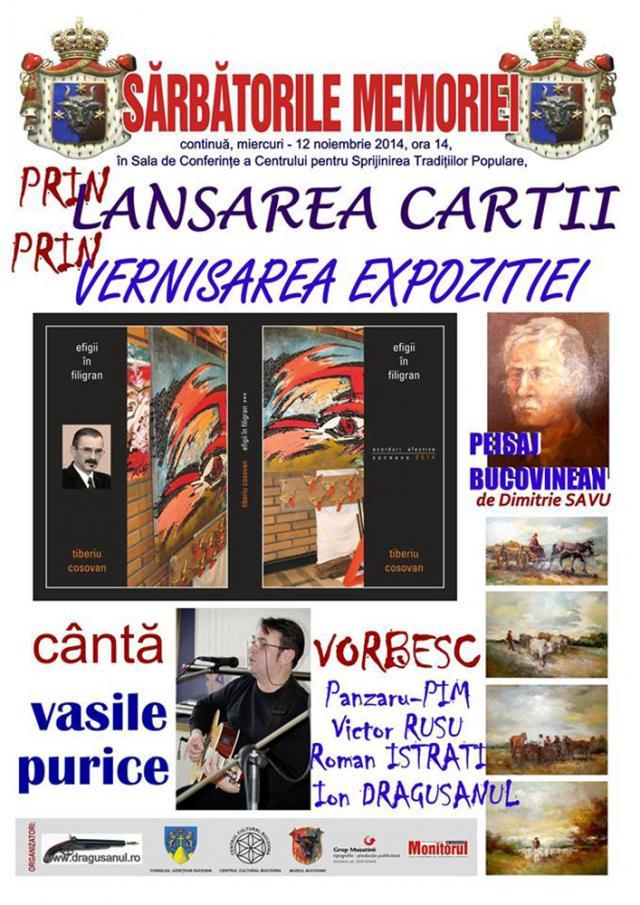 Jurnalistul Tiberiu Cosovan îşi lansează astăzi, 12 noiembrie, al III-lea volum al lucrării „Efigii în filigran”