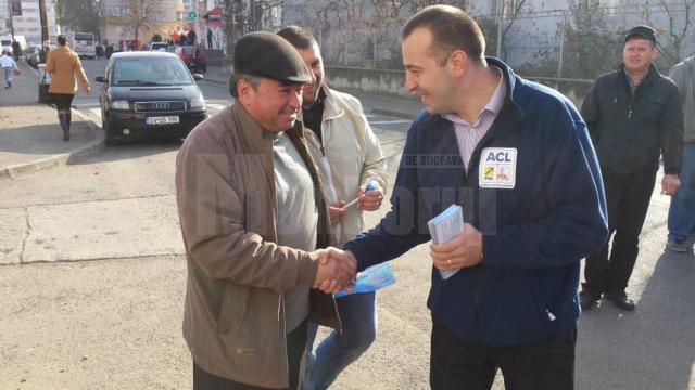 Echipele de campanie ale ACL s-au întâlnit cu alegătorii din cartierul Obcini