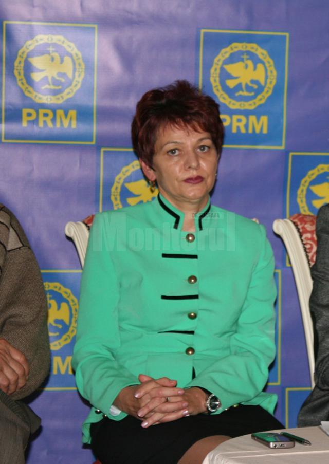 Preşedintele interimar al filialei PRM Suceava, Saveta Ionesi