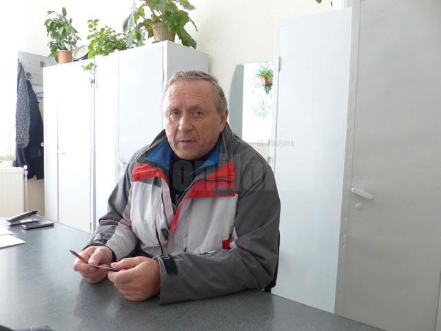 Constantin Grosu - directorul Şcolii Gimnaziale Bosanci