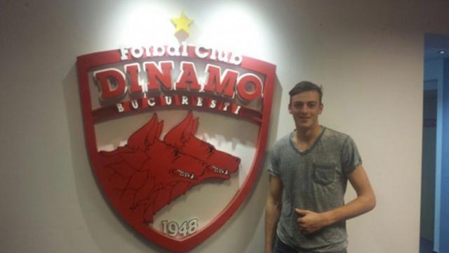 Denis Cojocariu a semnat cu Dinamo. Foto: www.gsp.ro