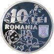 Monedă din argint dedicată aniversării a 100 de ani de la naşterea lui Eugen Drăguțescu