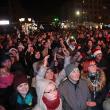Mii de oameni au cântat şi au dansat în centrul Sucevei, de Ziua Naţională