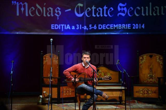 Suceveanul Mihai Boicu a câştigat trofeul celei de-a XXXI-a ediţii a a Festivalului Concurs Naţional de muzică folk „Mediaş - Cetate Seculară”