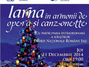 Concert al Operei Naționale din Iași, la Universitatea Suceava