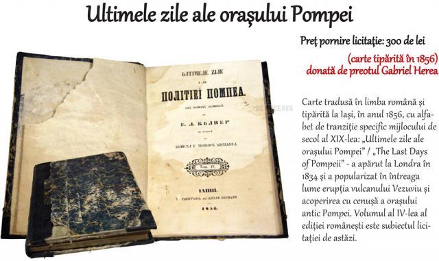 Ultimele zile ale oraşului Pompei – preţ de pornire licitaţie: 300 de lei