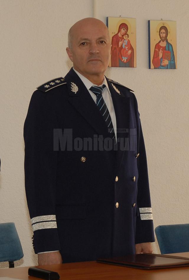 Comisarul-şef Viorel Onea, împuternicit în funcția de inspector-șef al poliției județene începând de vineri