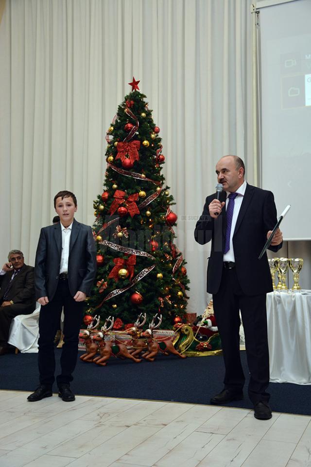 Florin Pitic alături de Tiberiu Avram. Foto: ArTiStul