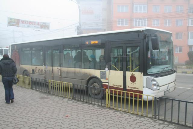 Transportul public în comun va fi asigurat în municipiul Suceava în zilele de Crăciun, dar după un program special