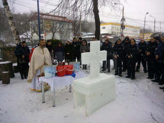 Sărbătoarea Bobotezei, la Inspectoratul de Jandarmi Judeţean Suceava