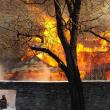 Incendiu violent la Arhiepiscopia Sucevei şi Rădăuţilor