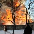 Incendiu violent la Arhiepiscopia Sucevei şi Rădăuţilor