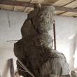 Monumentul lui Ştefan cel Mare pe care-l realizează sculptorul Mircea Dăneasă repetă peripeţiile hibernale ale „Bucovinei Înaripate”