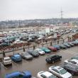 Parcarea Iulius Mall Suceava, plină de maşinile compărătorilor, chiar de la primele ore ale zilei întâi de reduceri