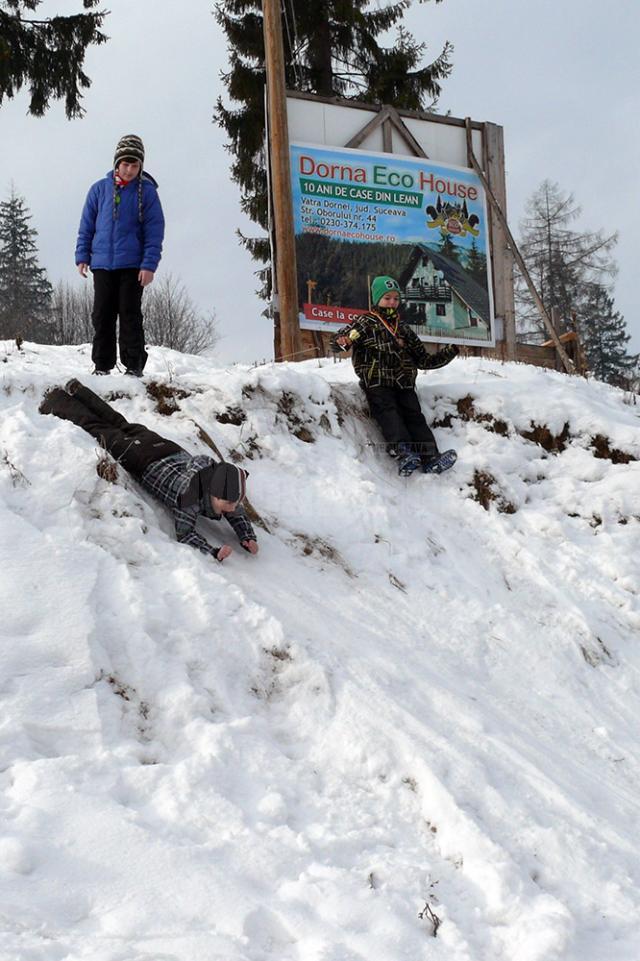 Ziua Mondială a Zăpezii, la Vatra Dornei