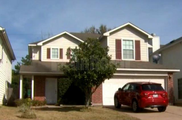 Casa din Houston, statul Texas (SUA), în care Ancuţa Stanciu a fost omorâtă
