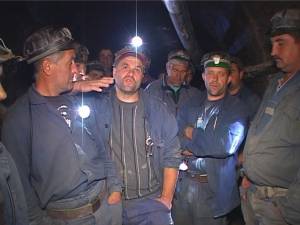 Minerii blocaţi în subteran