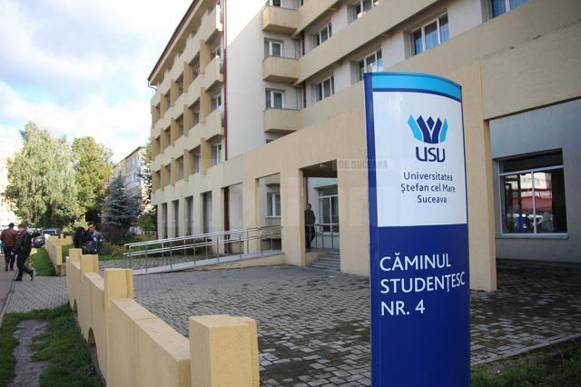 Universitatea „Ştefan cel Mare” din Suceava are în administrare un număr de cinci cămine studenţeşti