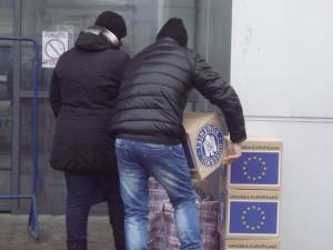 Acţiunea de distribuire a ajutoarelor alimentare de la UE, încheiată în judeţ la începutul lunii februarie