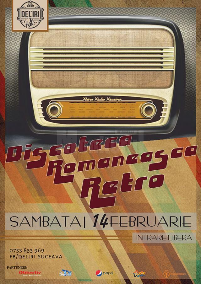 Discoteca Românească Retro, la  Del’Iri Pub