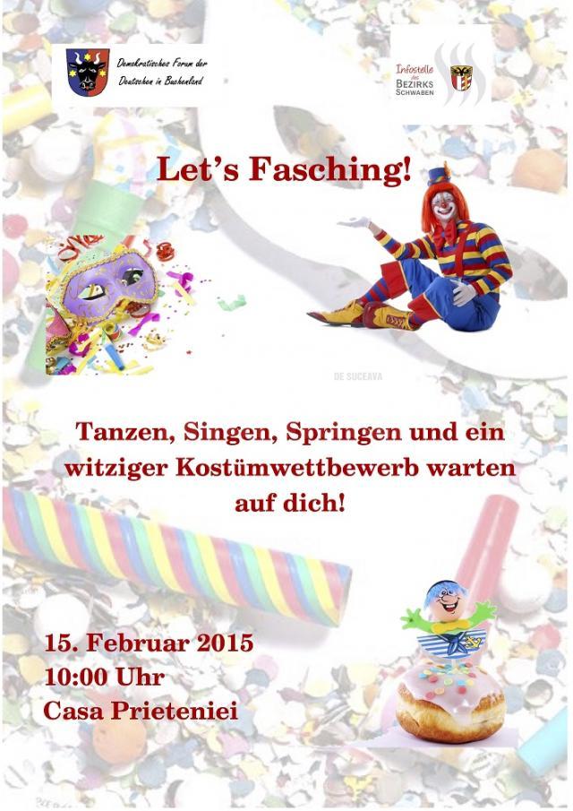 Carnaval, la Biroul Informațional al Regiunii Schwaben