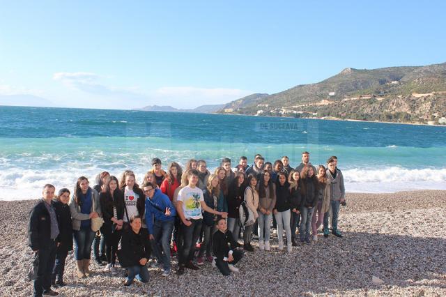 Elevi şi profesori ai Liceului „Ion Luca” Vatra Dornei, în schimb de experienţă în Grecia