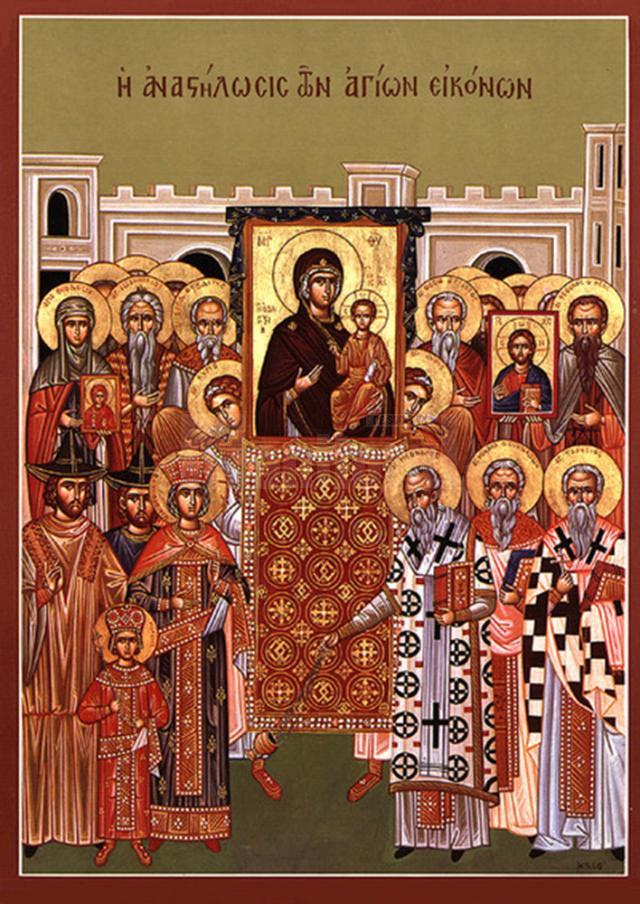 Predică la prima duminică din Postul Mare, Duminica Ortodoxiei