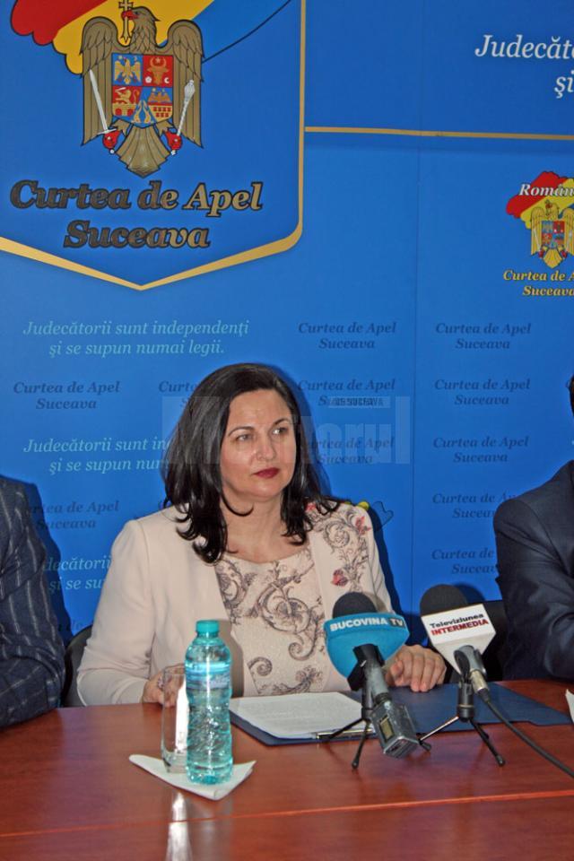 Maria Andrieş, preşedintele Curţii de Apel Suceava