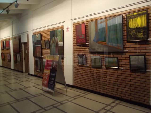 Expoziţia de pictură „Acasă”, la Universitatea „Ștefan cel Mare” Suceava