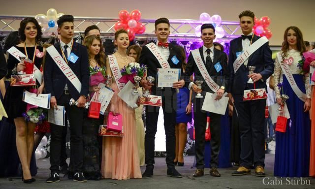 Câştigătorii celei de a patra ediții a concursului pentru liceeni ”Miss şi Mister Bucovina”