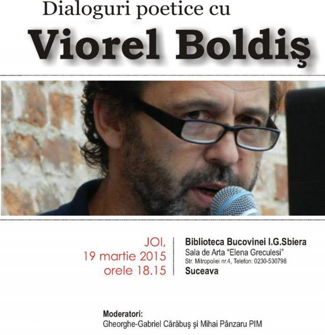 „Dialoguri poetice”, la Biblioteca Bucovinei
