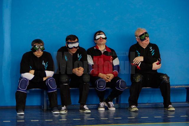 Nevăzători din patru judeţe au participat la faza zonală a Campionatului de Goalball