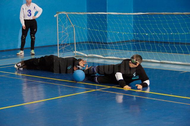 Nevăzători din patru judeţe au participat la faza zonală a Campionatului de Goalball