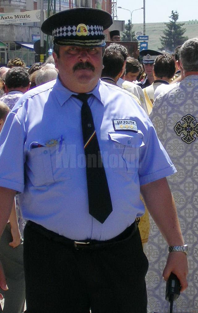 Constantin Parasca, poliţistul local din Fălticeni care a fost agresat