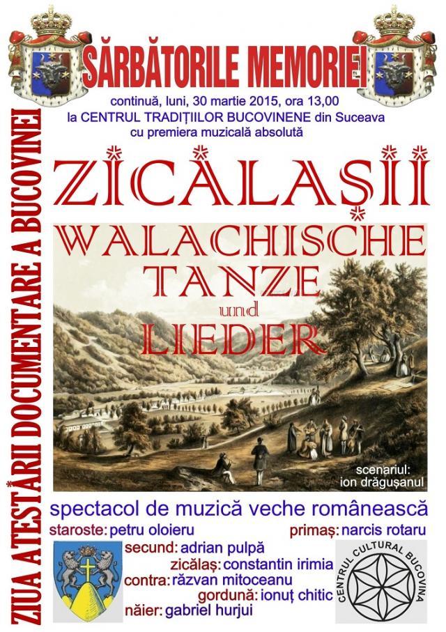 „Zicălaşii” - Spectacol de muzică veche românească