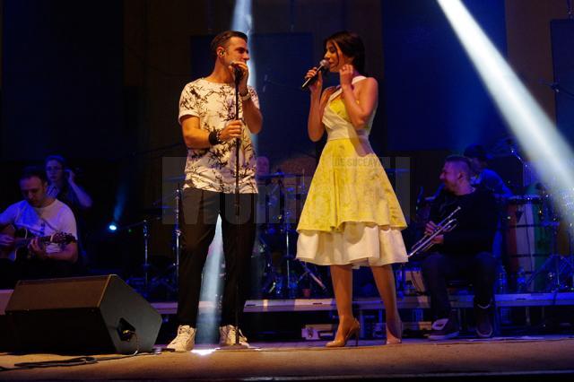 Cornel Ilie împreună cu Alexandra Uşurelu