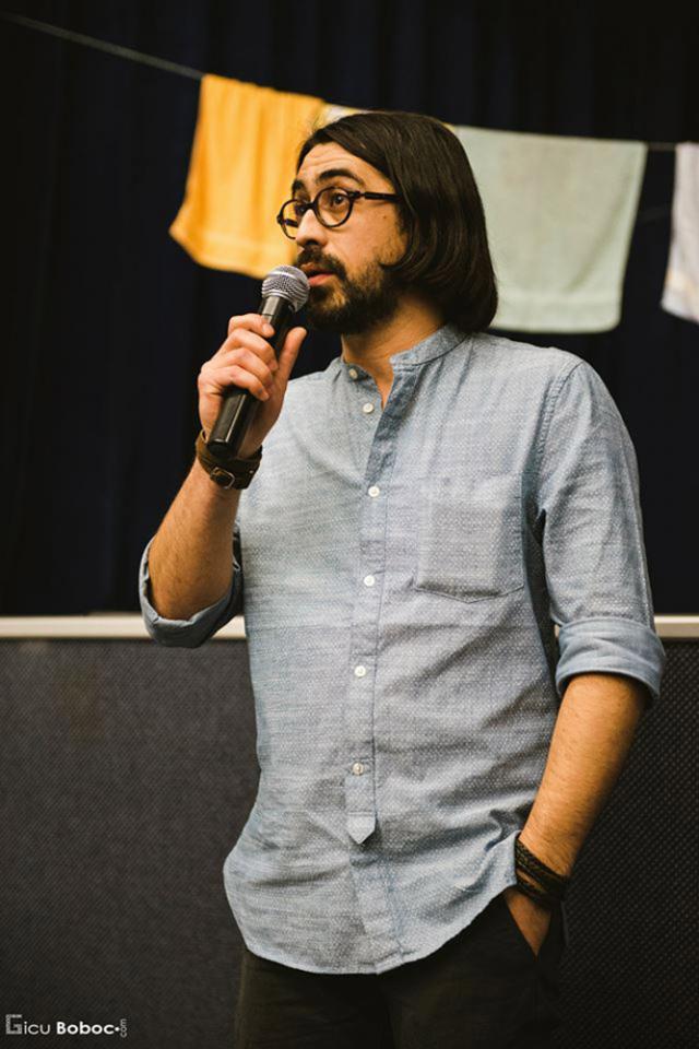 Ioan Creţescu, noul regizor al trupei. Foto: Gicu Boboc