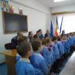 Preşcolarii grupei mari „Campionii” de la Grădiniţa cu Program Normal „Lizuca” Fălticeni la Poliţia Municipală Fălticeni