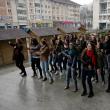 Flash mob francofon, pe esplanada Casei de Cultură Suceava