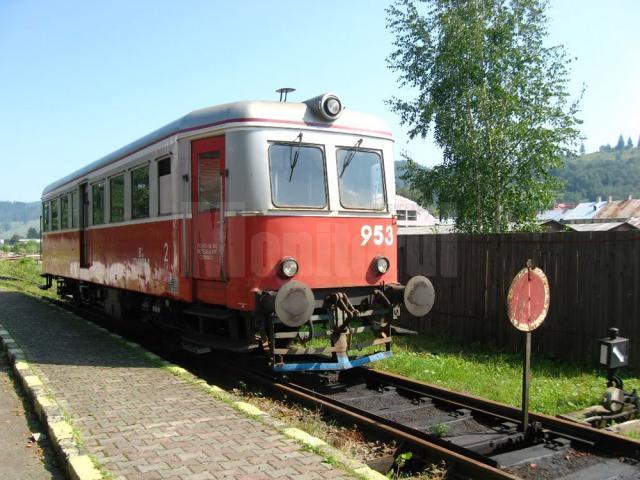 Unul din ultimele trenuri care a circulat până la Moldoviţa